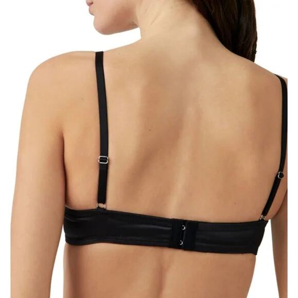 NWT Free People Black Heartthrob Underwire Bra - L - Picture 3 of 13